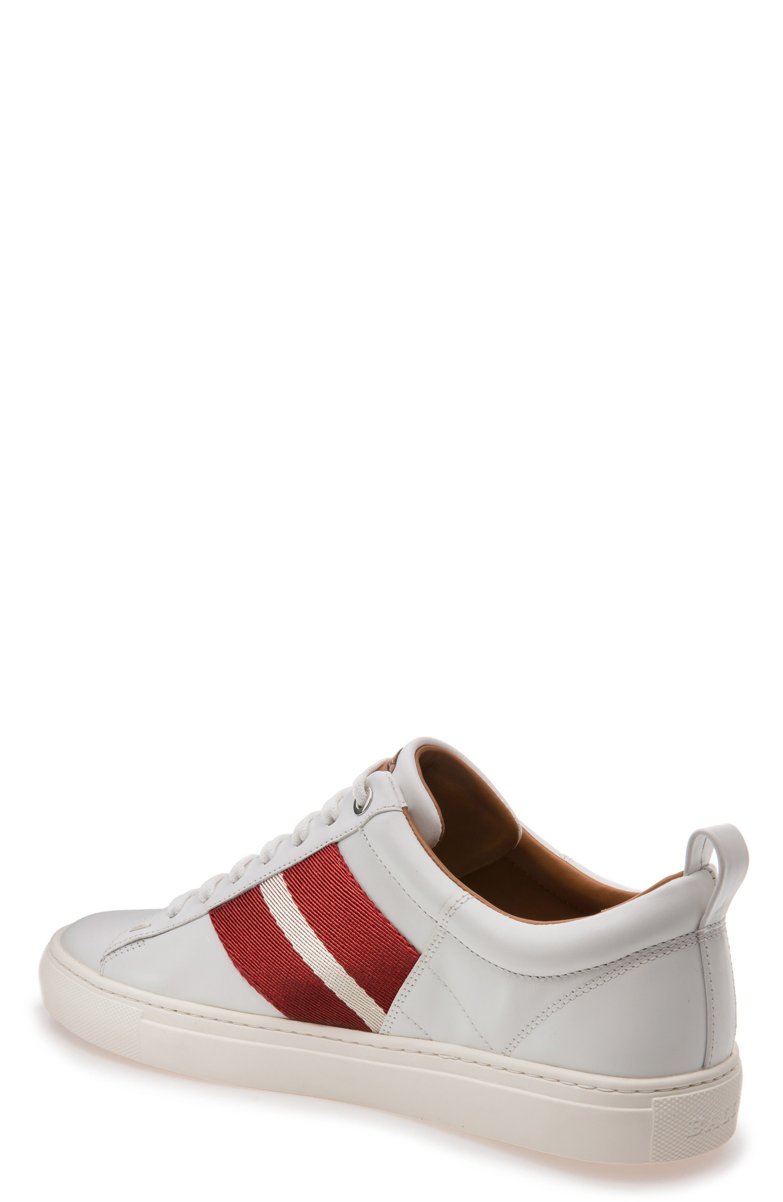 'Helvio' Sneaker, Alternate, color, WHITE/WHITE