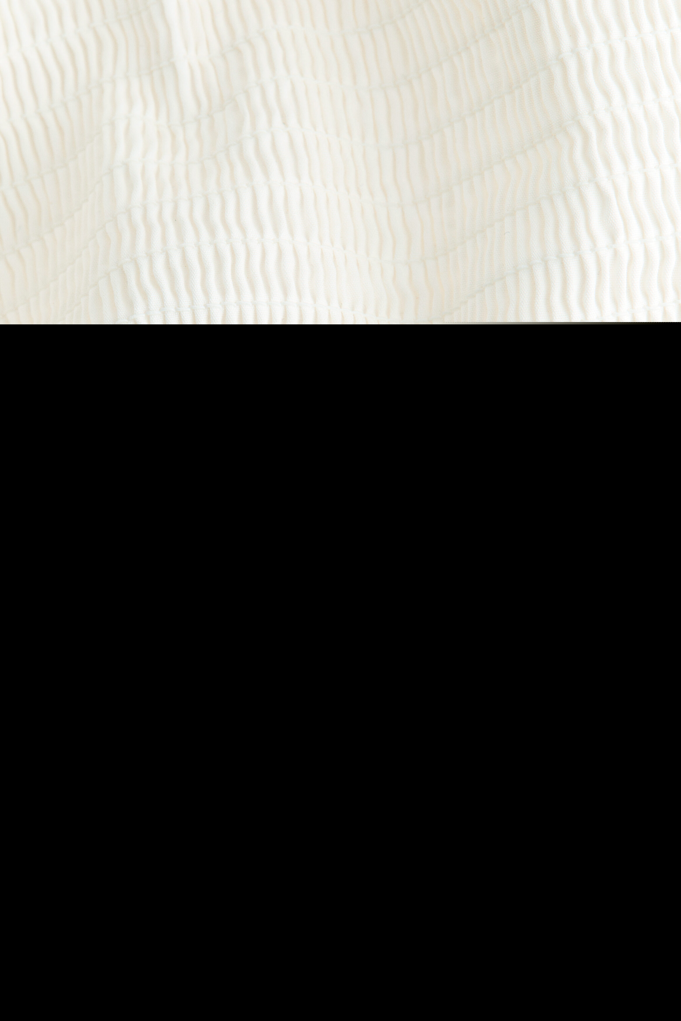 H&M Smocked Off-the-shoulder Dress, Alternate, color, White