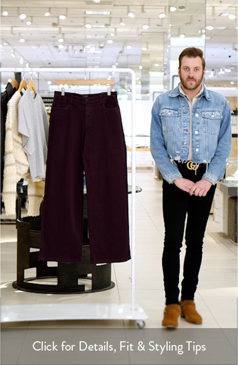 High Waist Wide Leg Jeans, sales video thumbnail