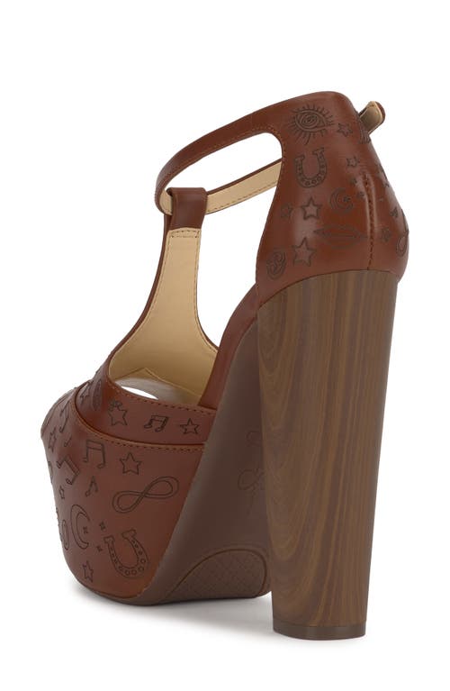 Jessica Simpson Dany11 Platform Sandal In Brown