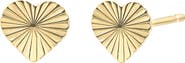 Bony Levy 14K Gold Heart Stud Earrings
