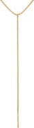 BY ADINA EDEN CZ Tennis Lariat Necklace