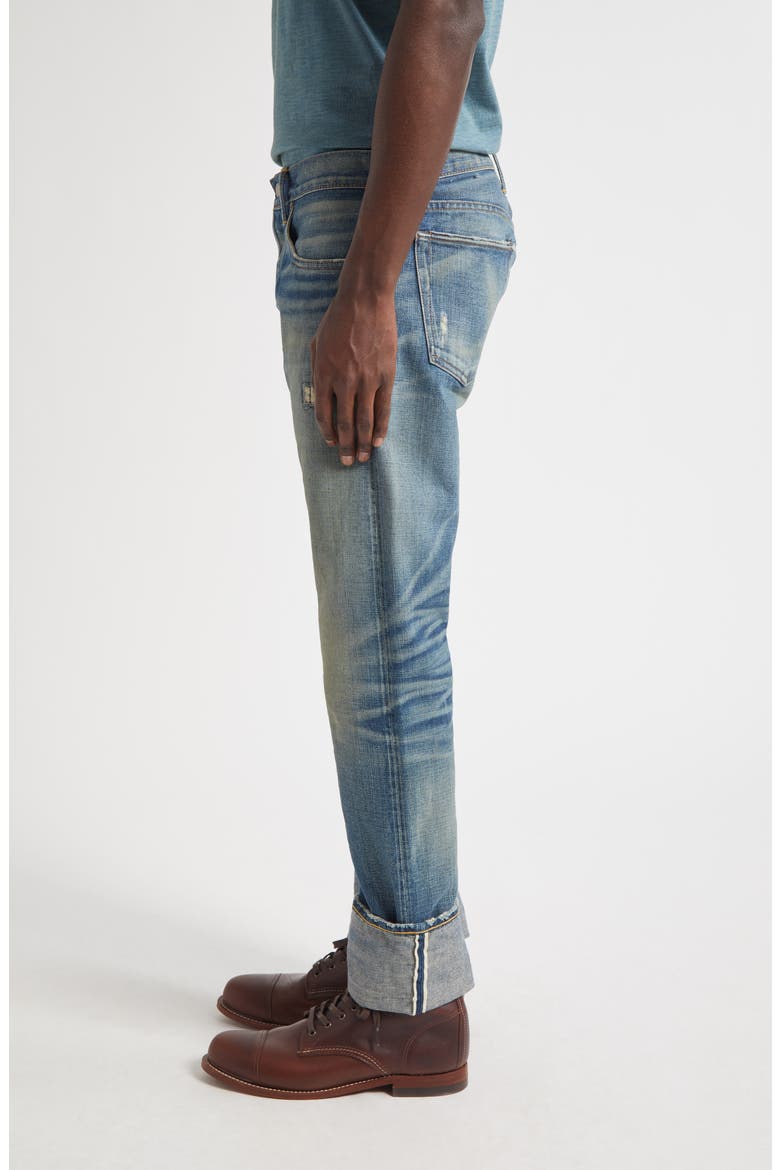RRL Slim Fit Jeans, Alternate, color, RIDGWAY WASH