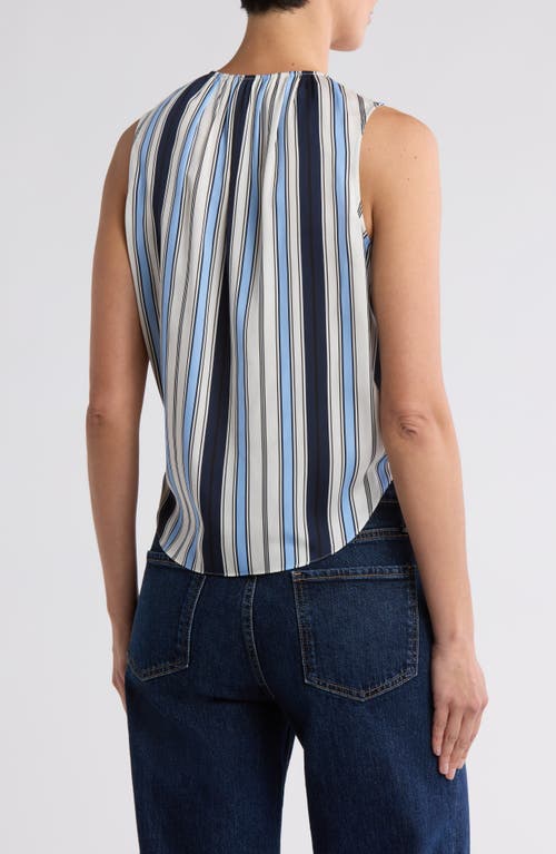 VERONICA BEARD VERONICA BEARD RAHI STRIPE SLEEVELESS TOP
