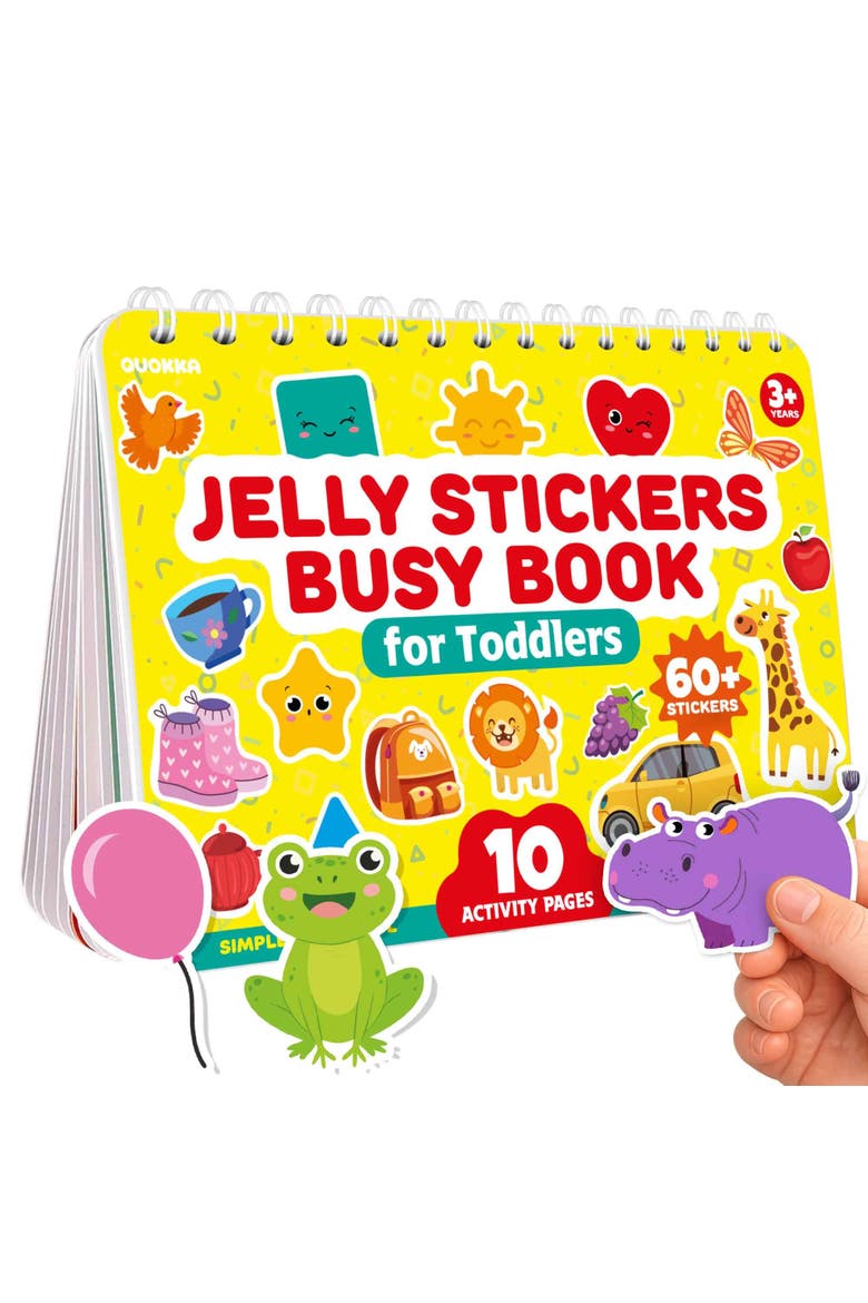 Jelly Sticker Activity Book for Toddlers, Main, color, Preschool