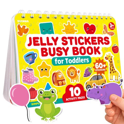 Jelly Sticker Activity Book for Toddlers