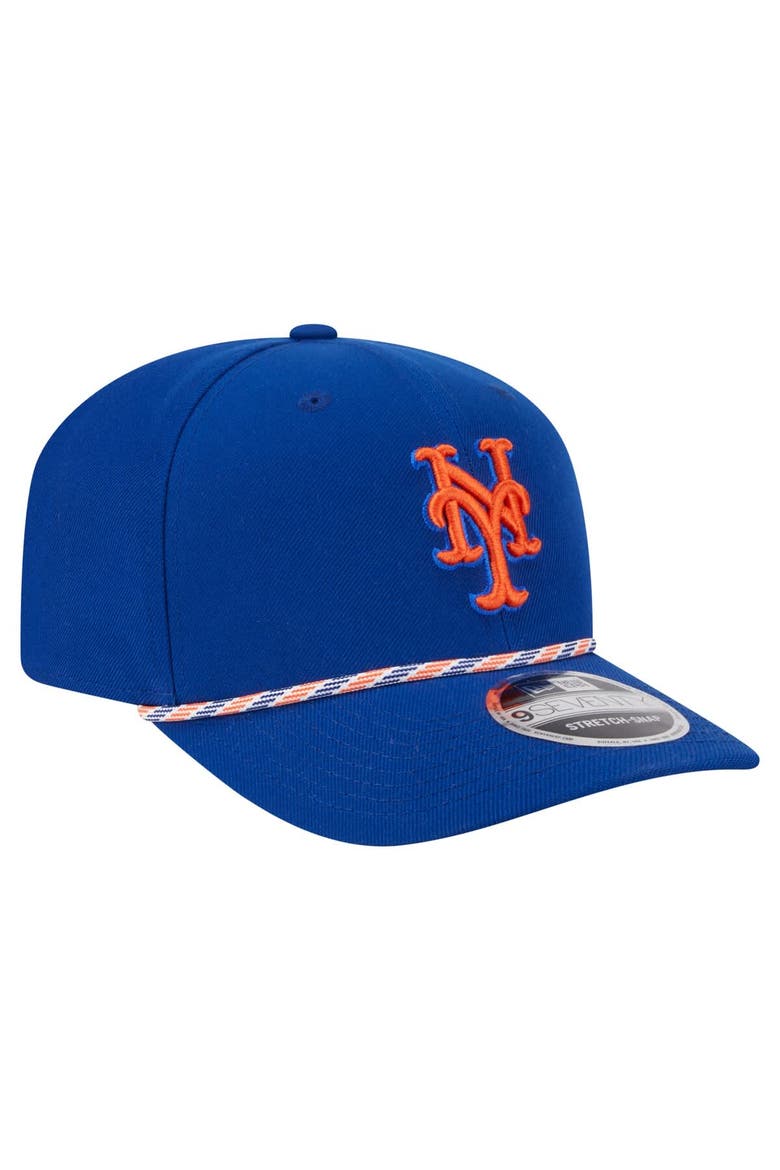 Men's New Era Royal New York Mets Multi-Rope 9SEVENTY Stretch-Snap Hat, Alternate, color, Royal