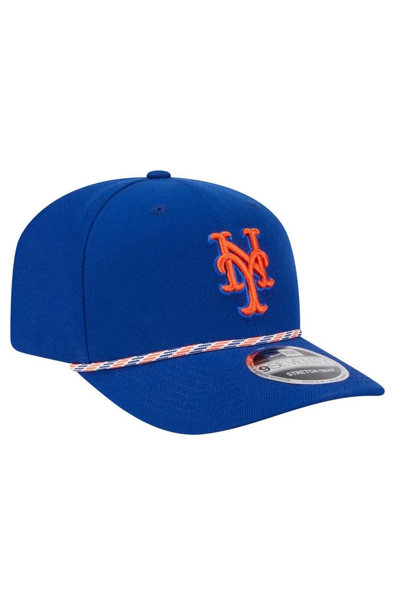 New Era Men's New Era Royal New York Mets Multi-Rope 9SEVENTY Stretch-Snap Hat, Alternate, color, Royal