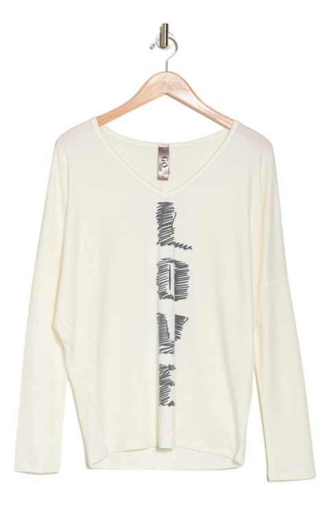 Spring V-Neck Long Sleeve Pullover