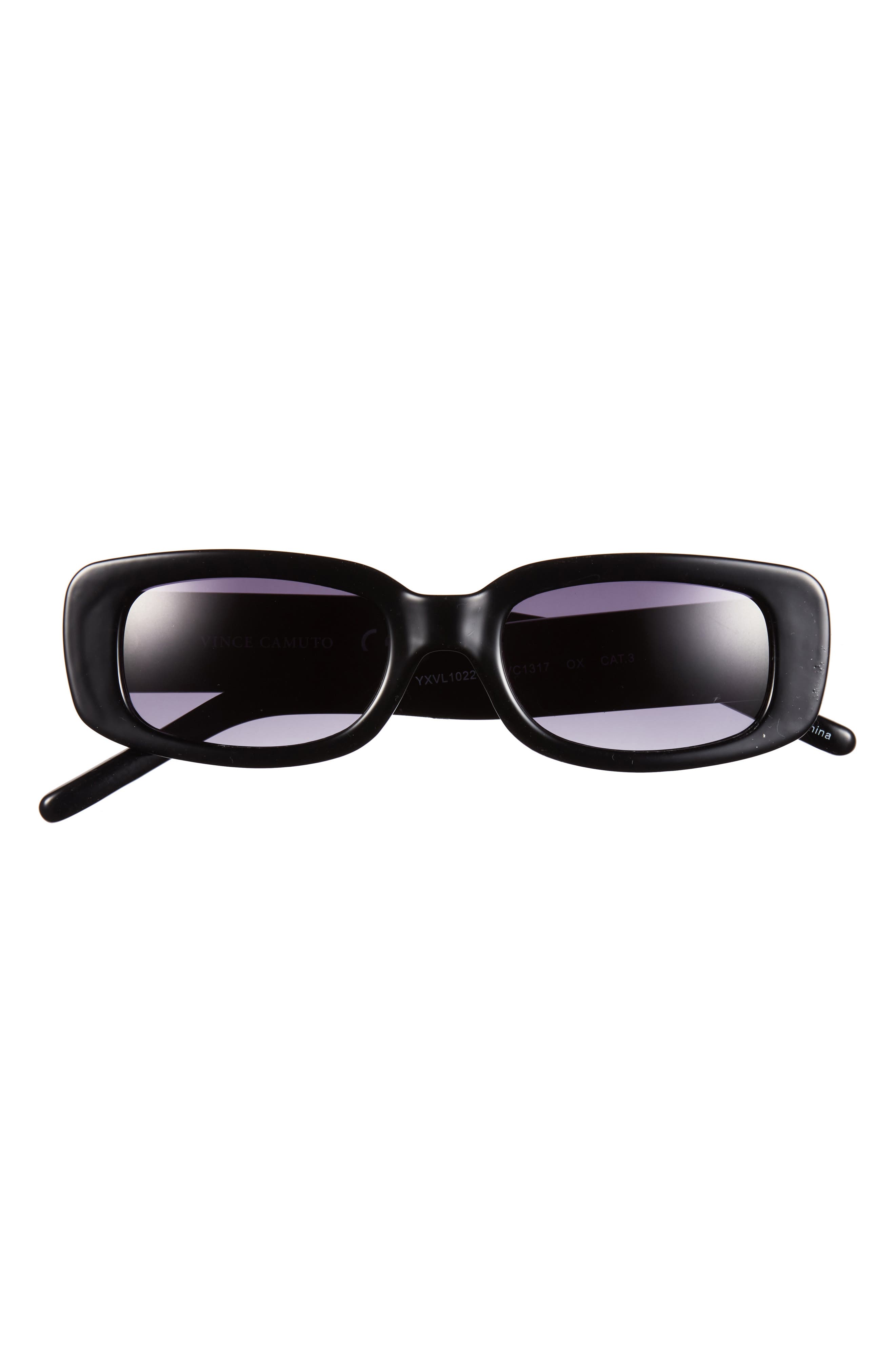 Vince Camuto 117mm Gradient Rectangular Sunglasses