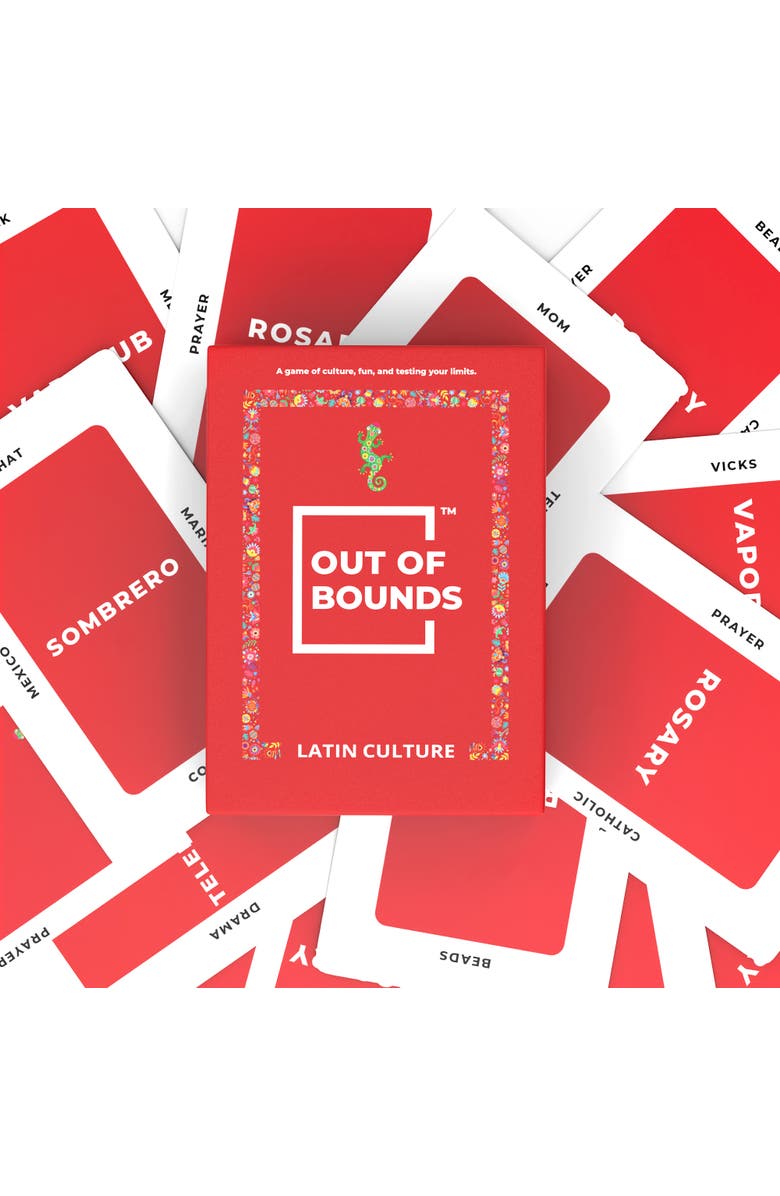 Simpli Gaming Out Of Bounds Latin Culture Party Card Game, Alternate, color, Multicolored