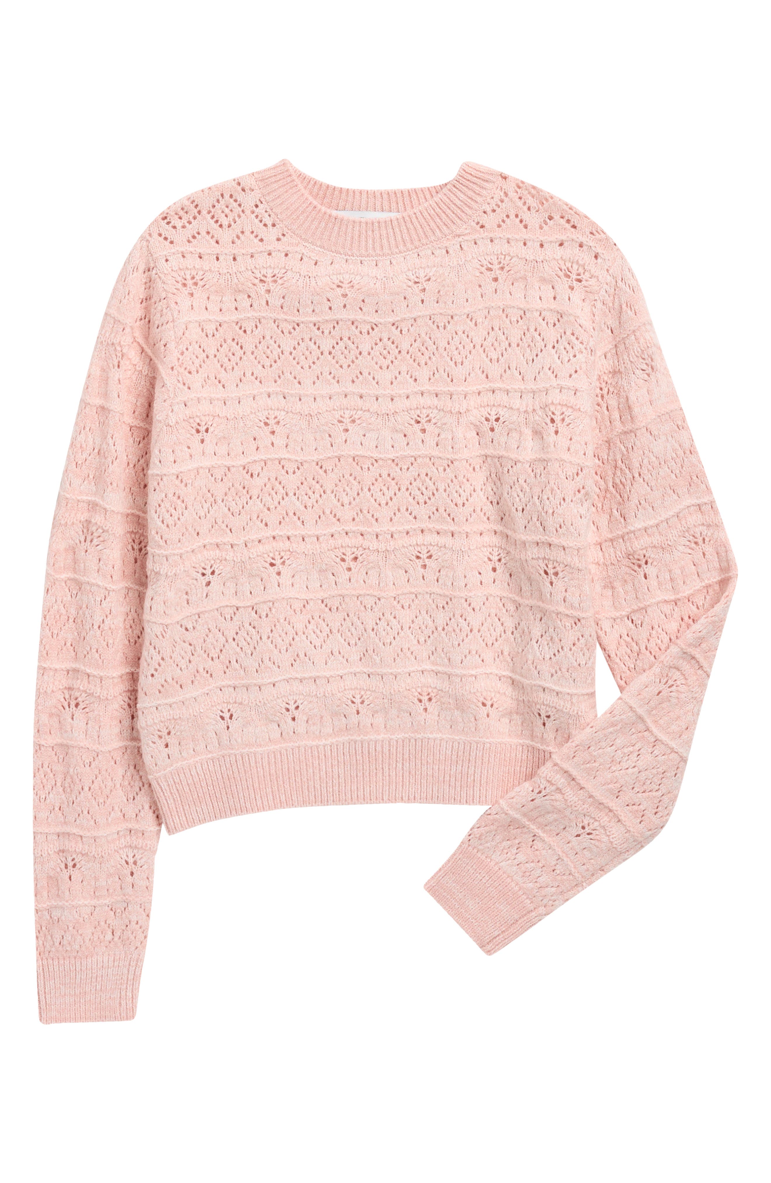 Vigoss Kids' Pointelle Knit Sweater