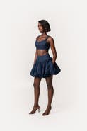 OFUURE Rumi Bubble Mini Skirt