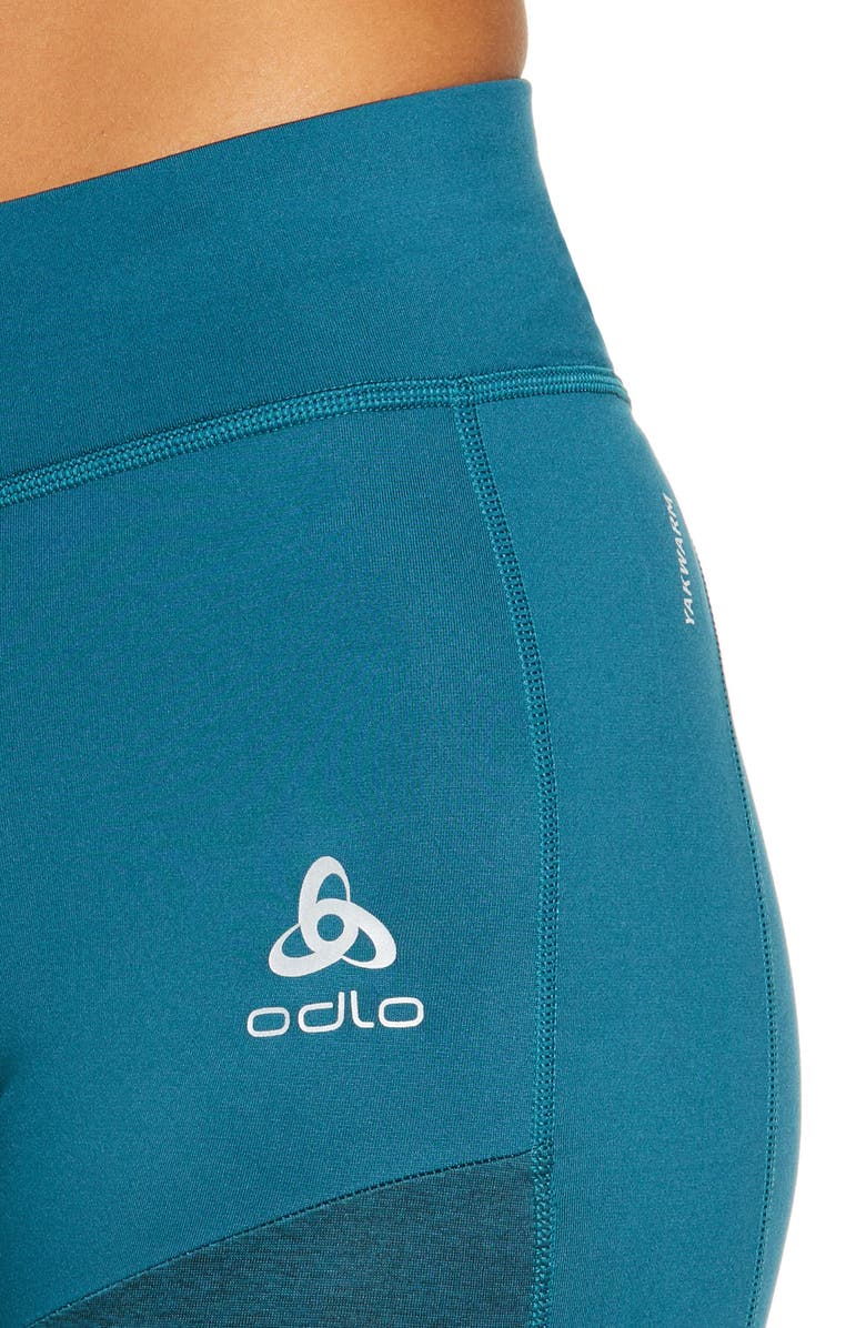 Odlo Millenium Yakwarm Training Tights, Alternate, color, 