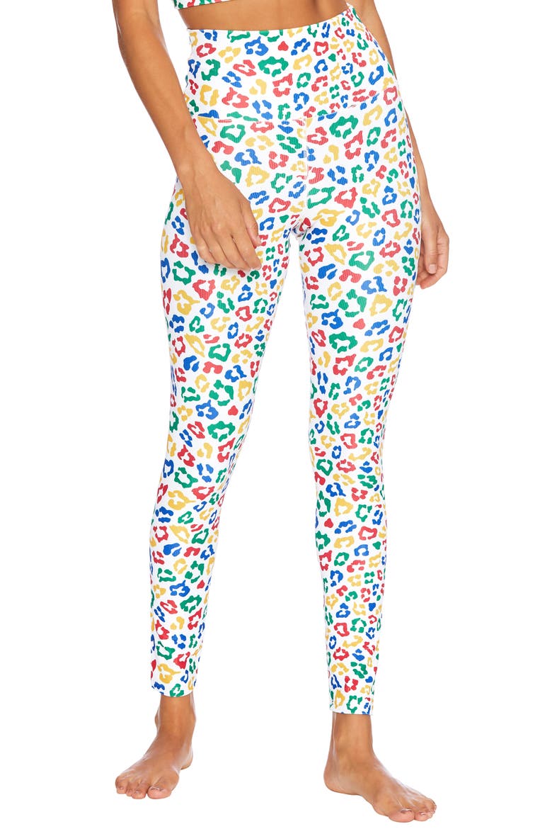 Ayla Leopard High Waist Leggings, Main, color, PRIMARY LEOPARD