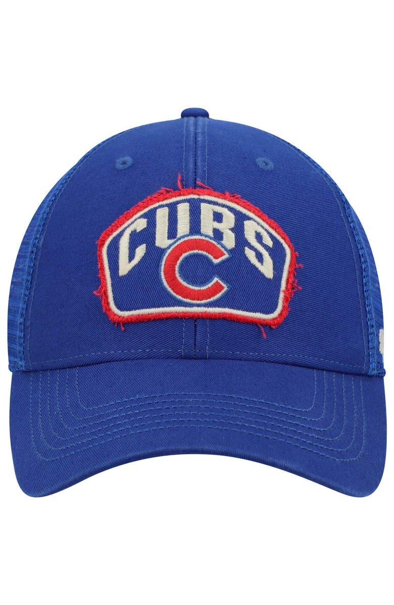 '47 Men's '47 Royal Chicago Cubs Cledus MVP Trucker Snapback Hat, Alternate, color, 