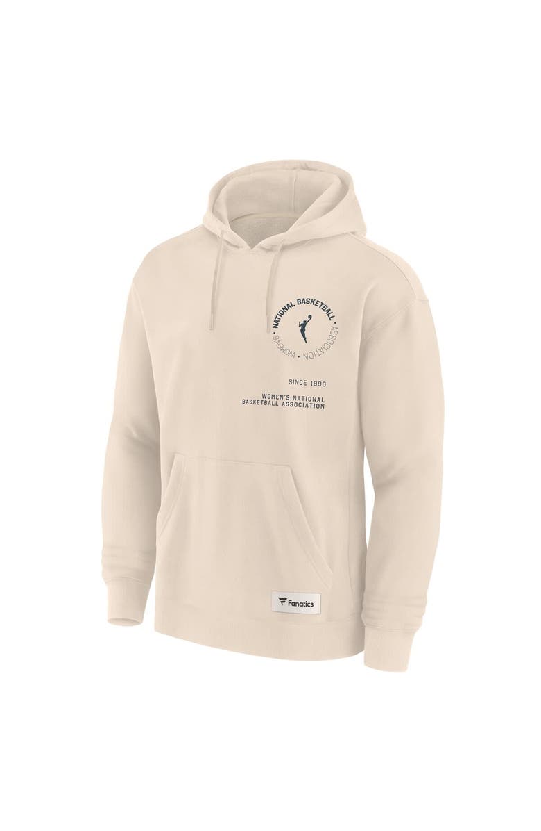 FANATICS Men's Fanatics Cream WNBA Elements Future Ground Info Pullover Hoodie, Alternate, color, Cream