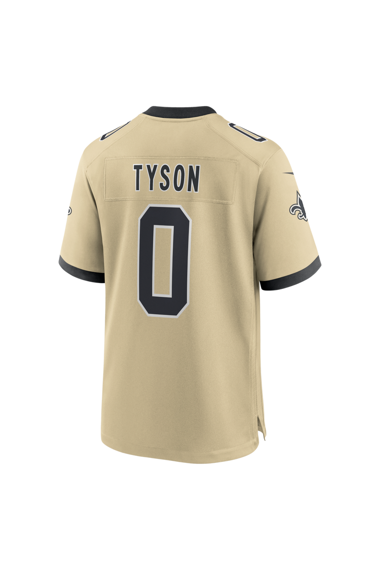 Men's Nike Jordyn Tyson Gold New Orleans Saints 2026 NFL Draft First Round Pick No. 8 Alternate Game Jersey, Alternate, color, Gold