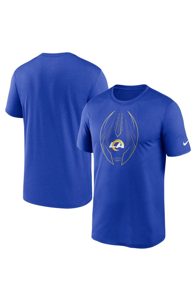 Nike Men's Nike Royal Los Angeles Rams Team Legend Icon Performance T-Shirt, Main, color, 