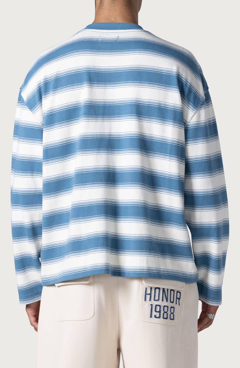 HONOR THE GIFT 1988 Stripe Oversize Long Sleeve T-Shirt, Alternate, color,