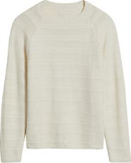 Caslon® Stripe Lightweight Mix Stitch Sweater