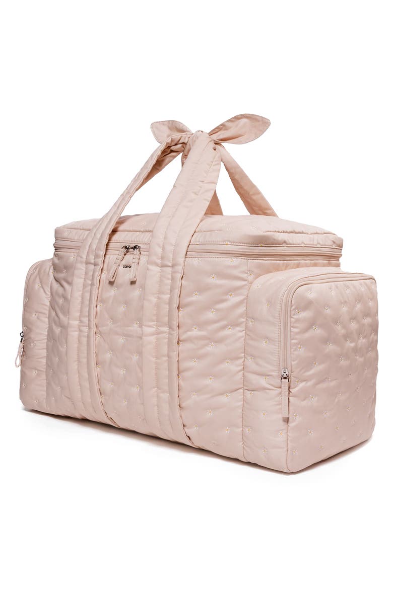 Water Repellent Organic Cotton Hospital Bag, Alternate, color, QUARTZ - BLUSH