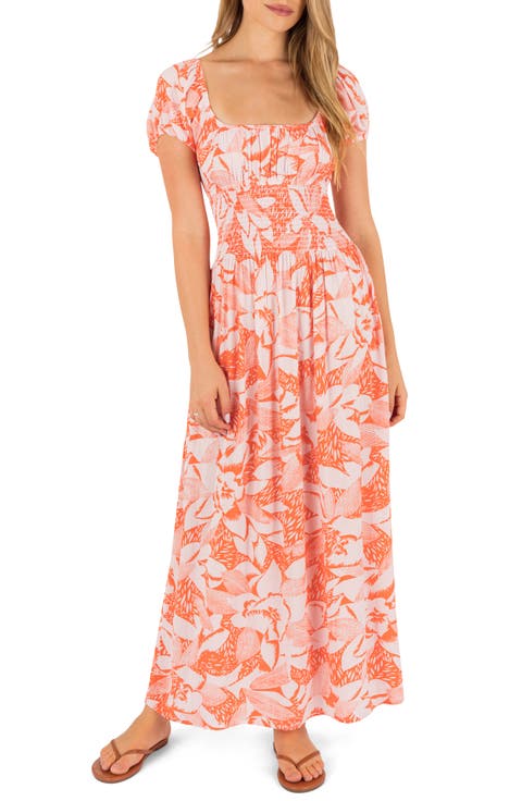 Paloma Floral Print Maxi Dress