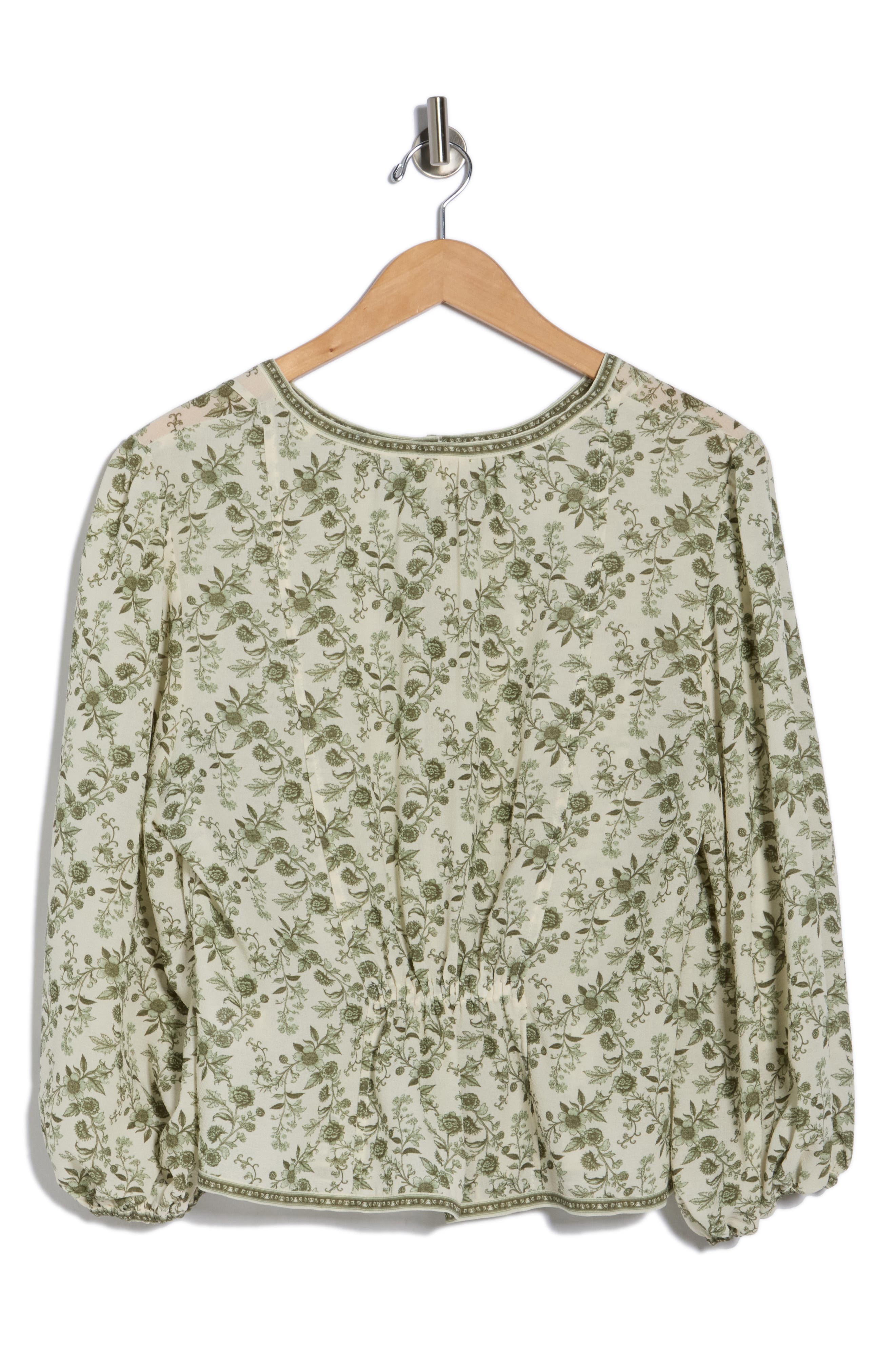 MAX STUDIO Bubble Sleeve Top (Women) | Nordstromrack
