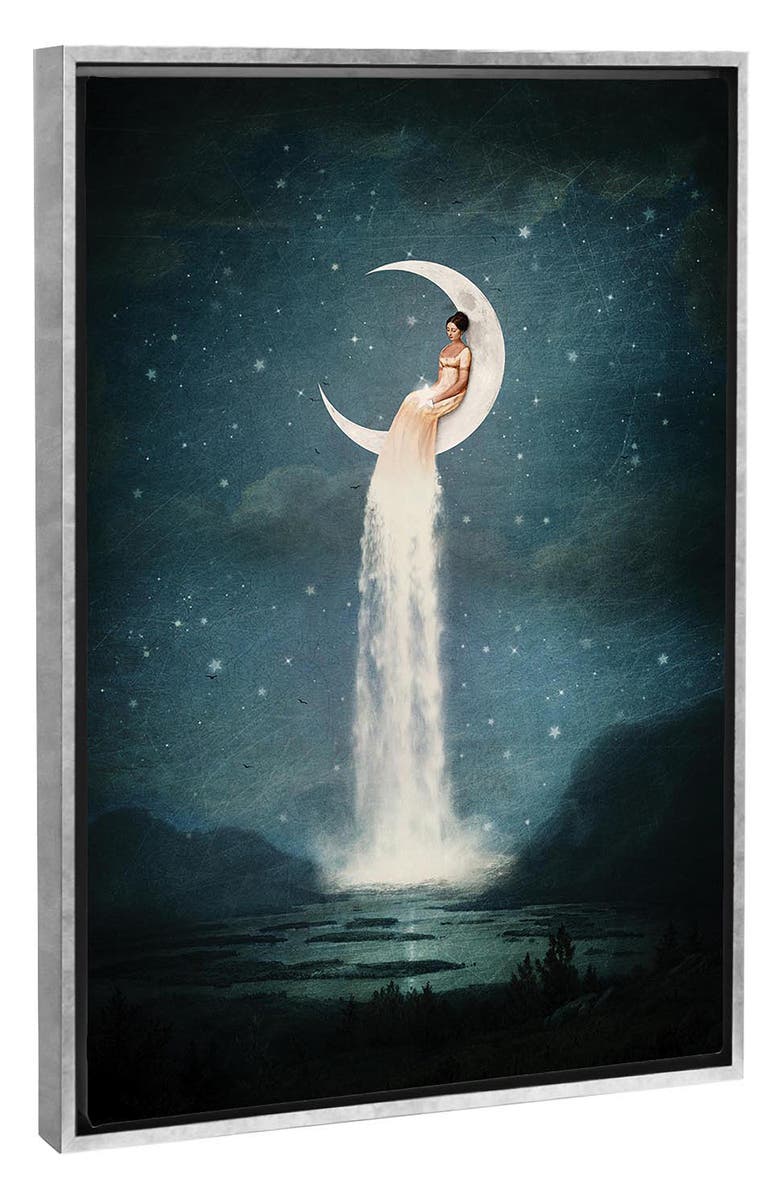 iCanvas Moonriver Lady by Paula Belle Flores Giclée Print Canvas Art, Main, color, 