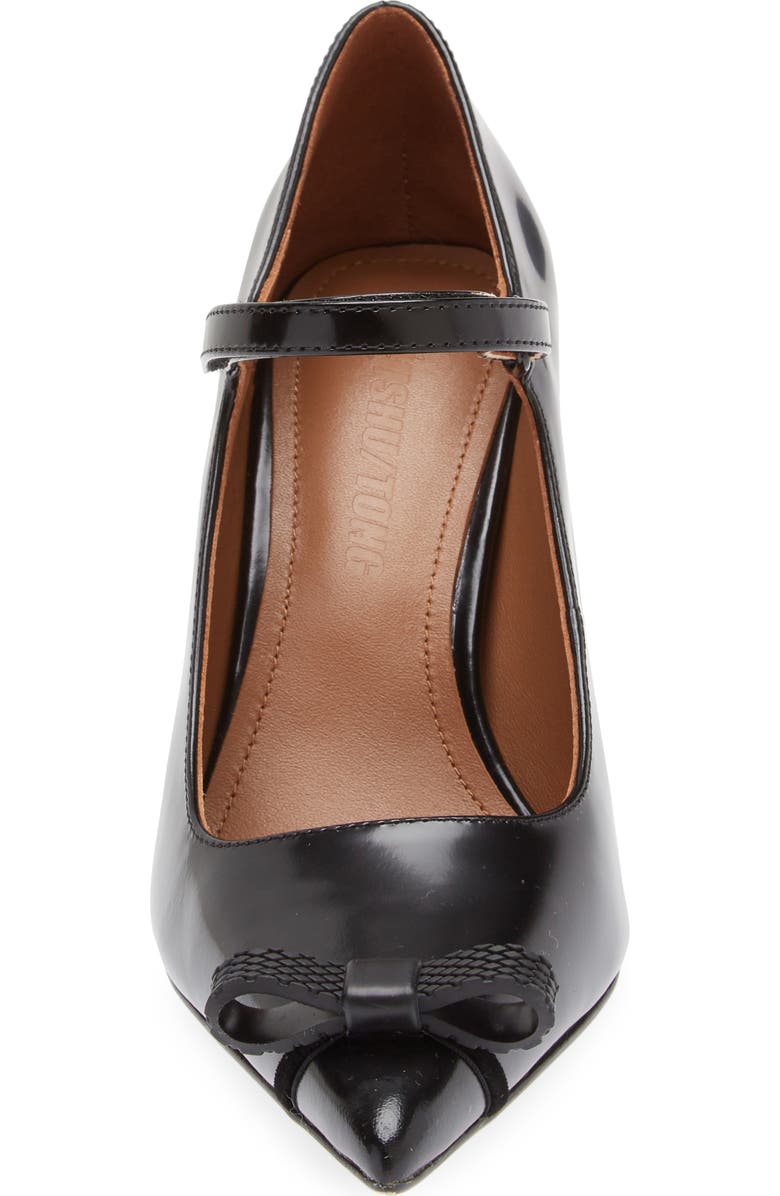Shushu/Tong Bow Detail Pointed Toe Mary Jane Pump, Alternate, color,