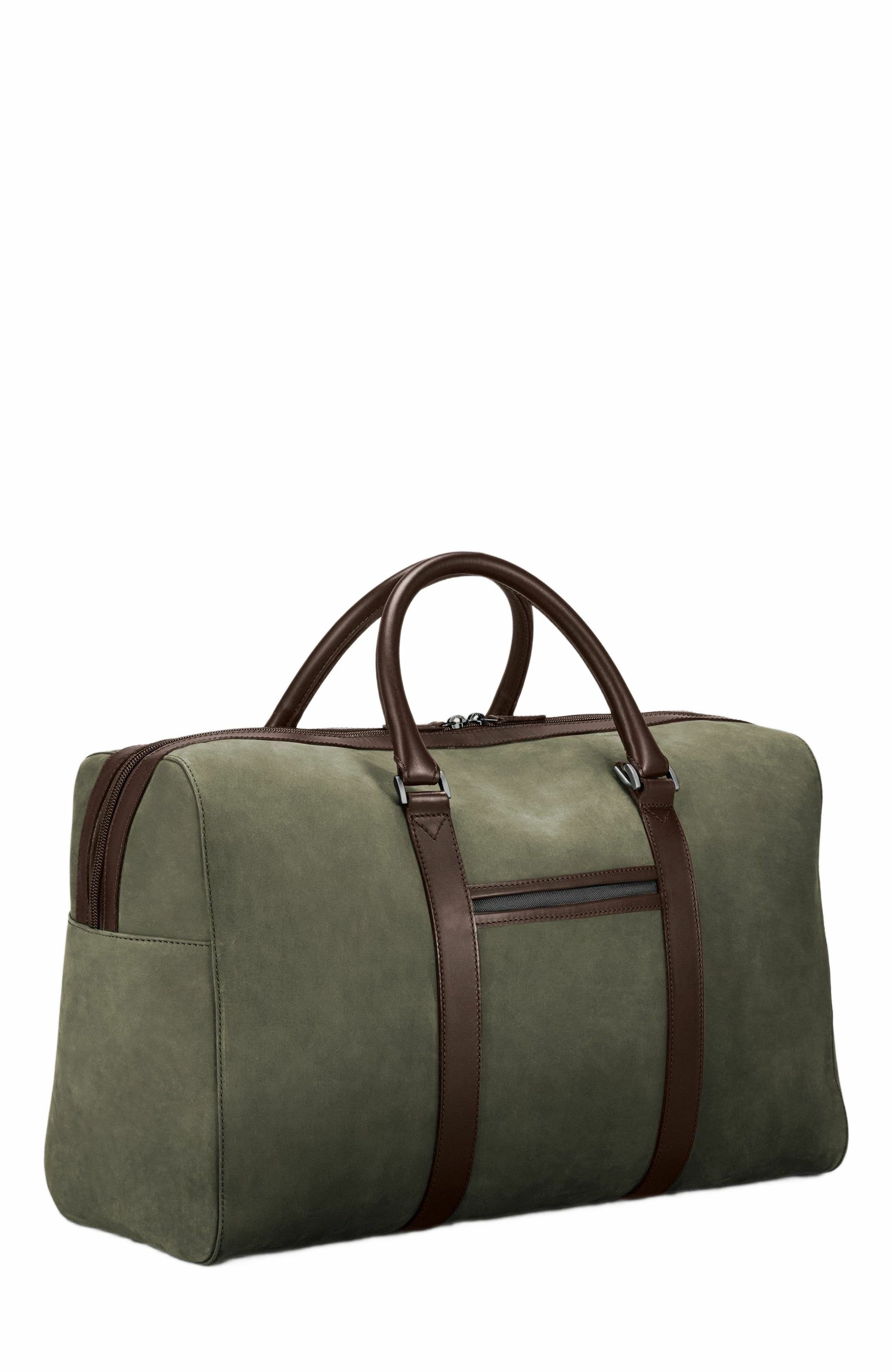 Carl Friedrik Compact Duffle Bag, Alternate, color, Olive