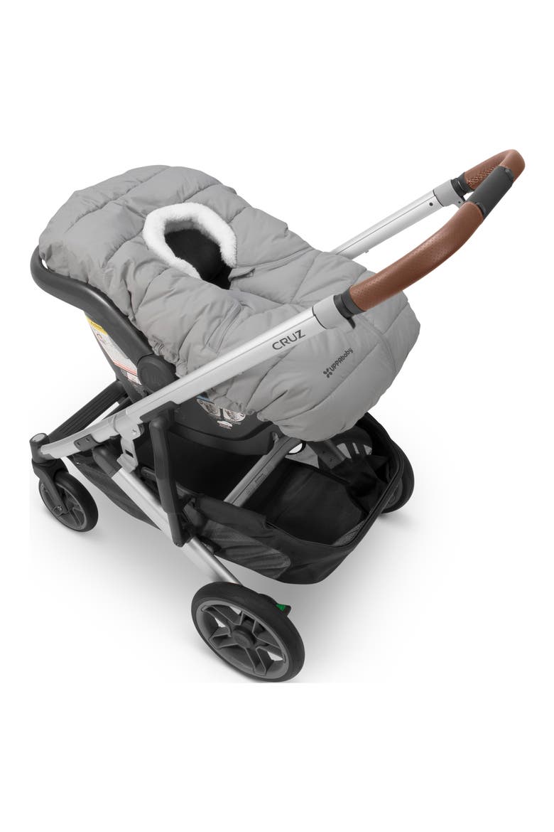 Stella CozyGanoosh Mesa Infant Car Seat Muff, Alternate, color, GREY BRUSHED
