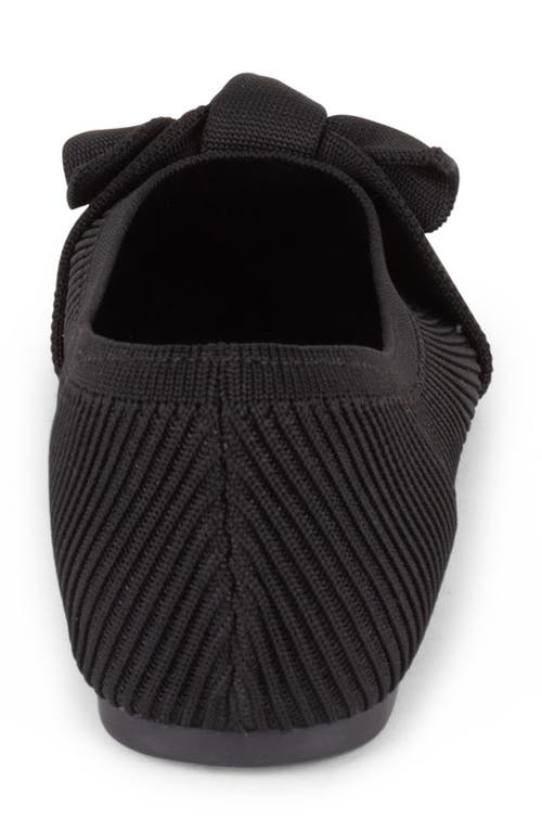 Tahari Montserrat Pointed Toe Flat In Black
