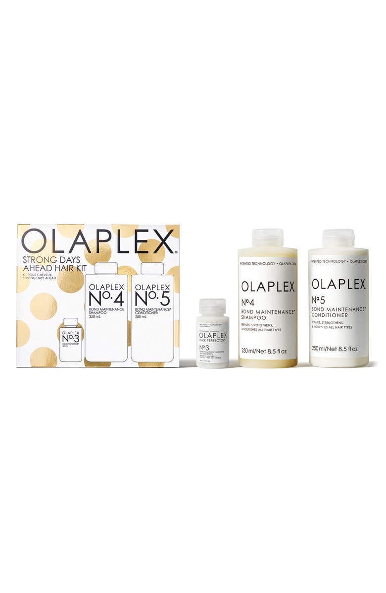 Olaplex Strong Days Ahead 3-Piece Hair Kit $90 Value, Main, color, 