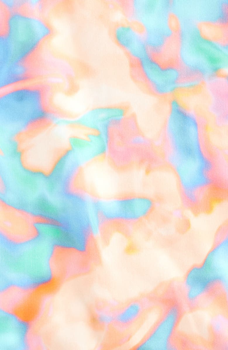 Zella Girl Kids' Twist & Turn Tank, Alternate, color, Coral Nectar Heat Wave