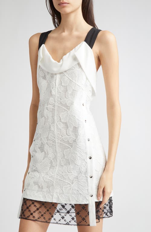 3.1 Phillip Lim Sleeveless Corded Lace Minidress