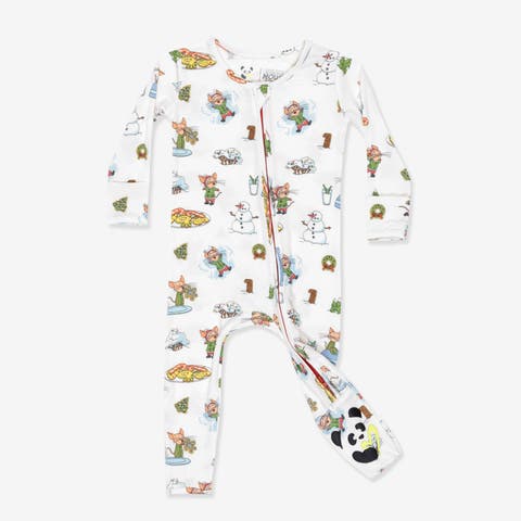 Baby If You Give A Mouse A Cookie Christmas Convertible Footie