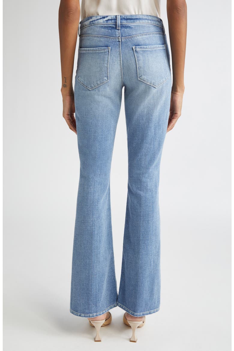 Cara Low Rise Bootcut Jeans, Alternate, color, IBARRA