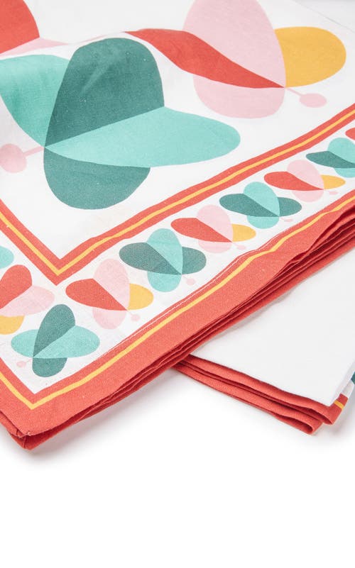 La Doublej Table Linens Multicolor Uni In Farfalle Ring Multicolor