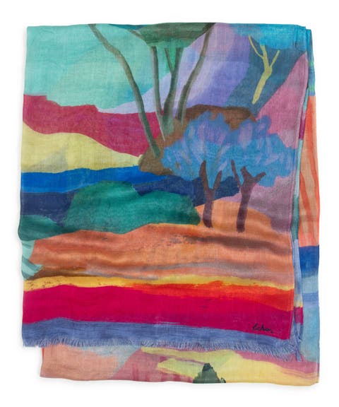 Painterly Landscape Wrap