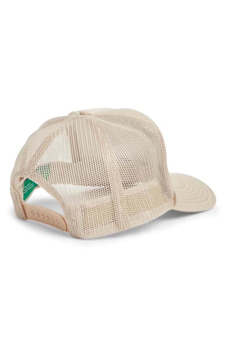 Friday Feelin’ Soleil Sun Trucker Hat, Alternate, color, Tan