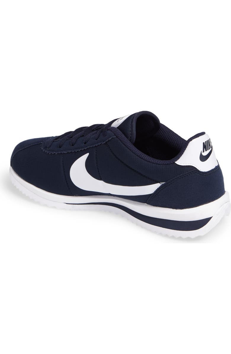Nike Cortez Sneaker, Alternate, color, Obsidian/ White