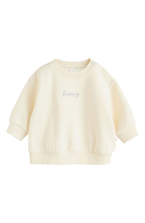 Next Happy Sweatshirt & Rib Leggings Set In Pattern