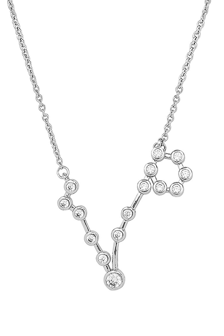 Constellation Necklace, Alternate, color, SILVER - PISCES