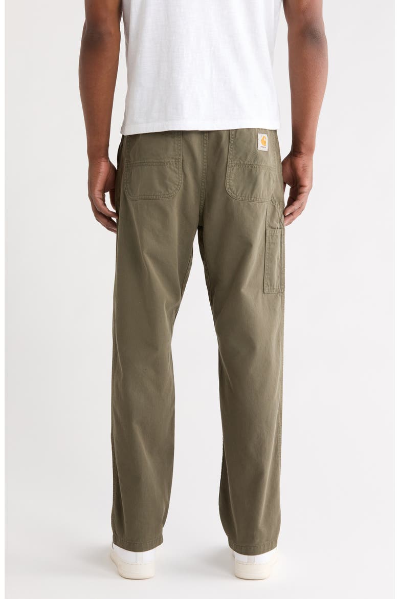 Flint Straight Leg Twill Pants, Alternate, color, LEAF (GARMENT DYED)