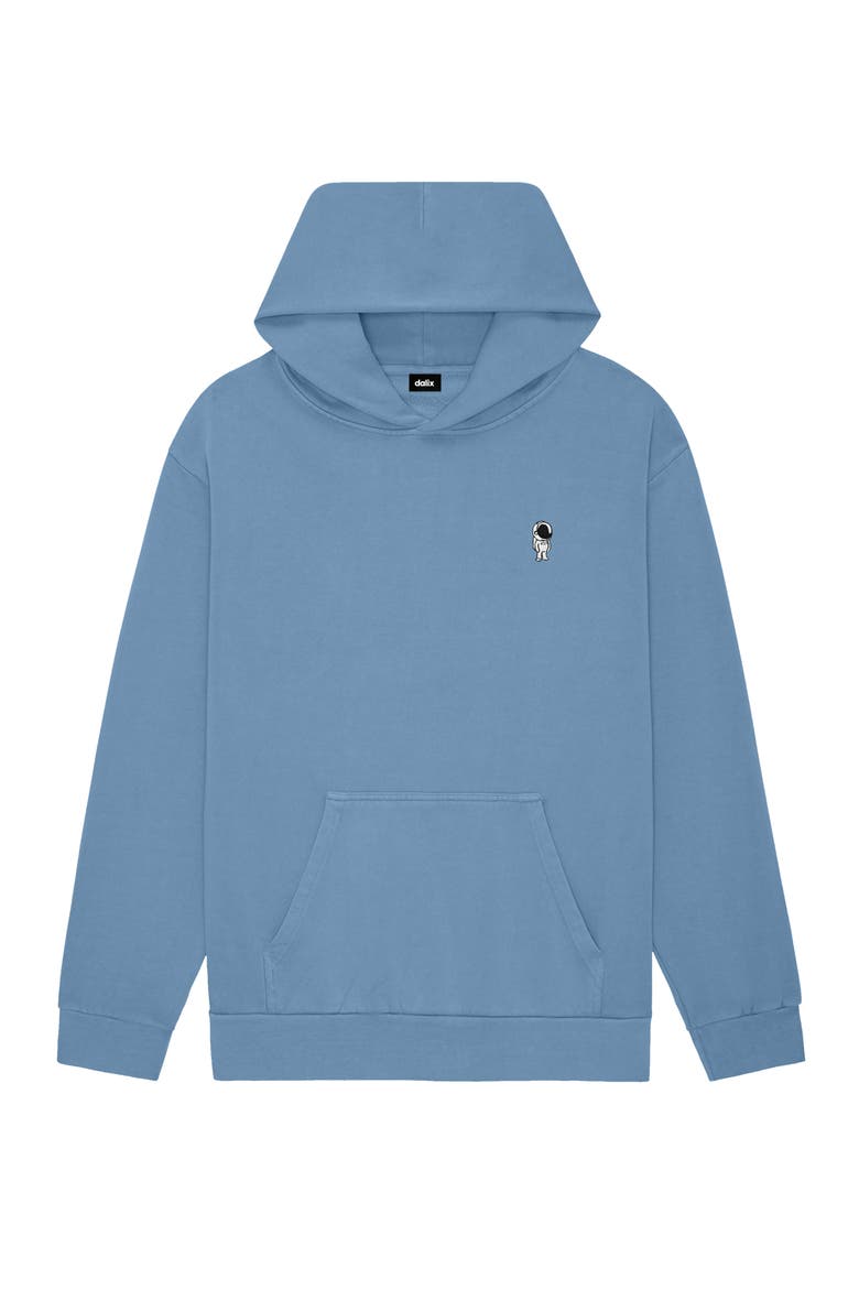 Astronaut Heavyweight Relaxed Hoodie, Main, color, Pebble Blue