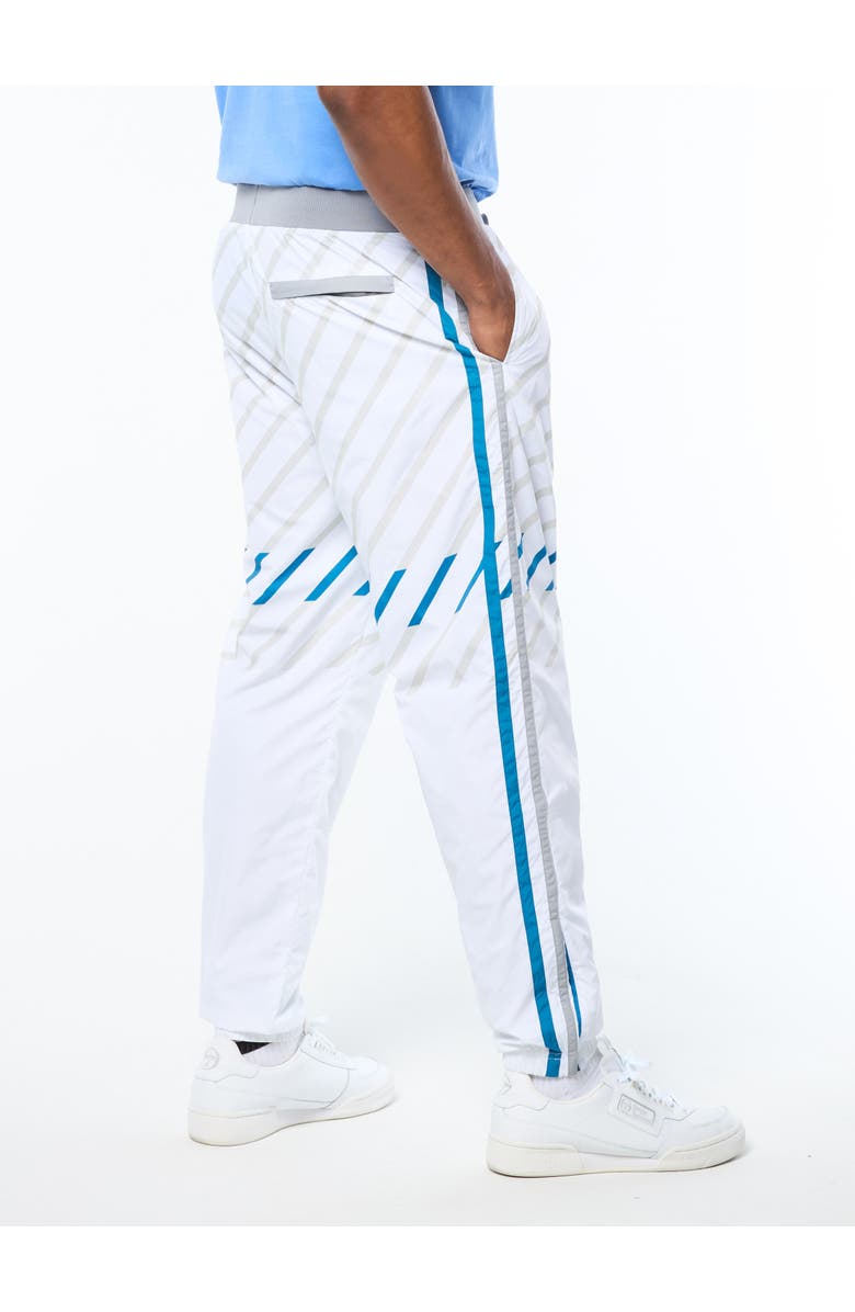 Sergio Tacchini Quadretto Track Pant, Alternate, color, Brilliant White