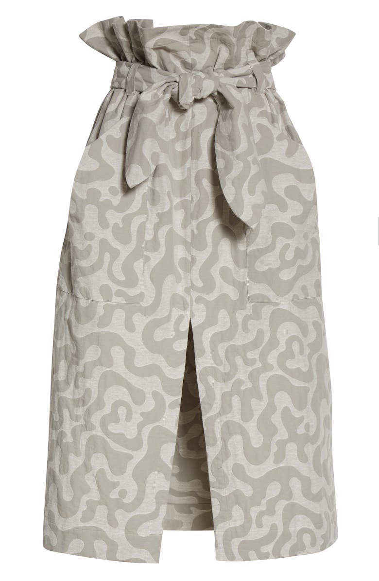 Mara Hoffman Kayleen Abstract Print Jacquard Organic Cotton Skirt, Alternate, color, 