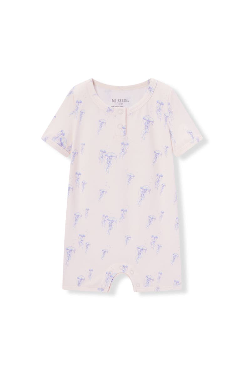 Cotton Stretch Shortall, Main, color, Sunset Jellyfish