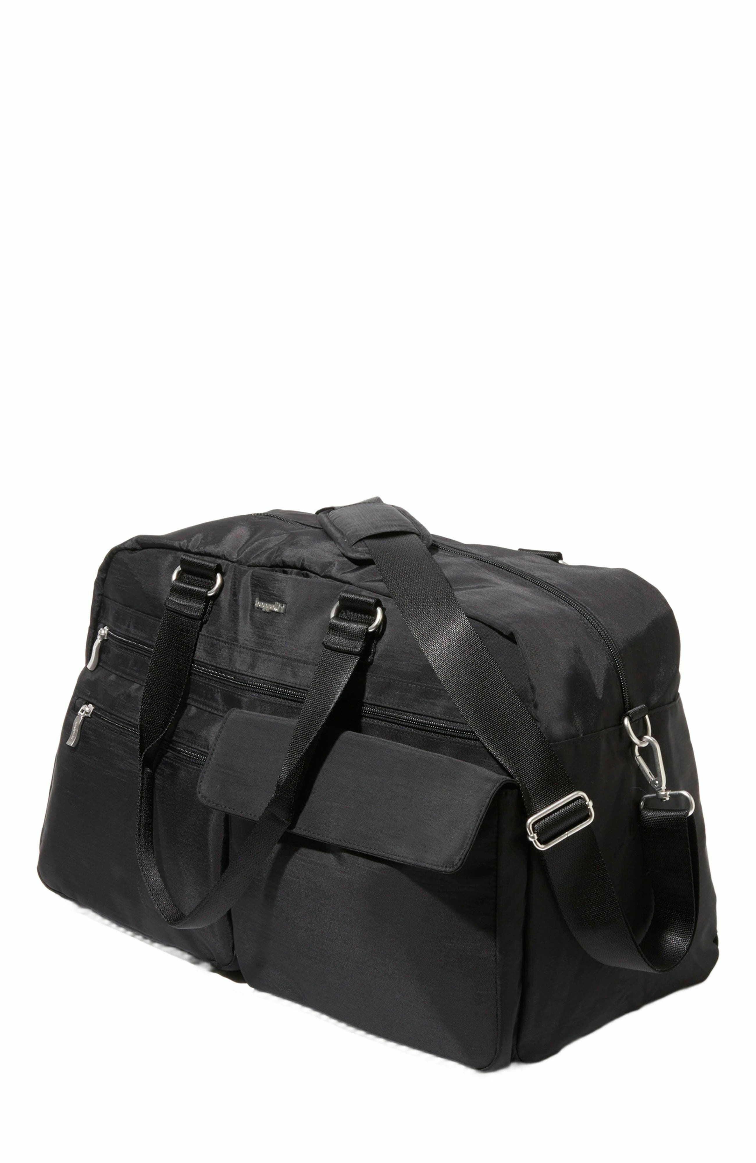 Modern Everywhere Travel Duffel Weekender Bag, Alternate, color, Black